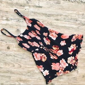 Floral Romper Dress | Smocked Dress, Summer Dress